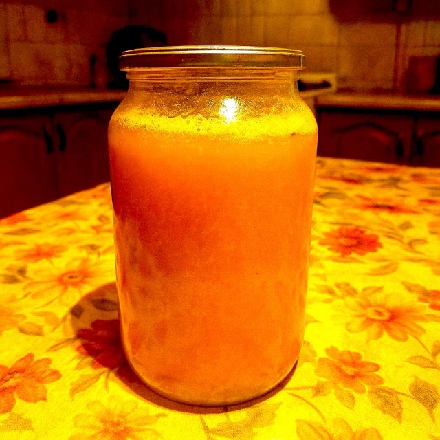 A jar of honey